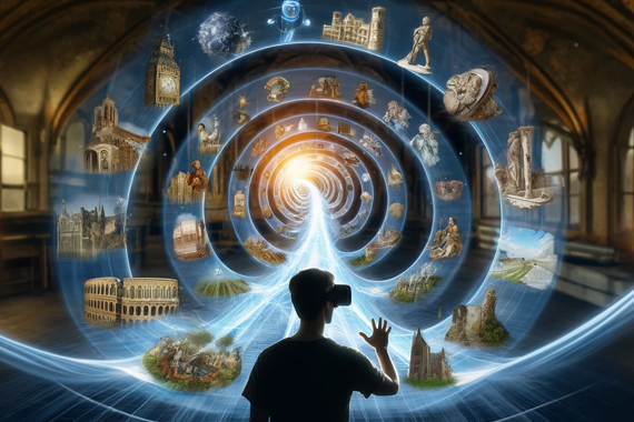VR Tours and Chronoscopic Urban History